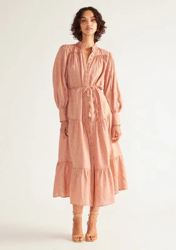 Ines Midi Dress sold by Mosthelabel