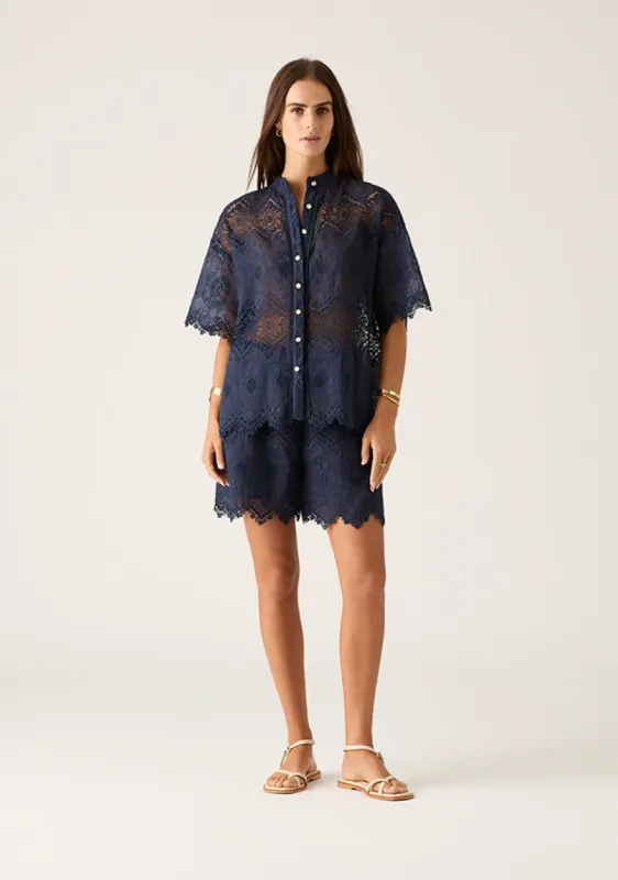 Mariana Embroidery Blouse sold by Mosthelabel