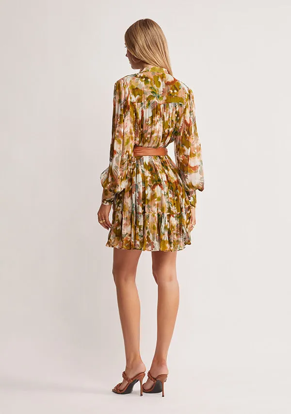 Abstract Botanica Mini Dress sold by Mosthelabel product image thumbnail 3