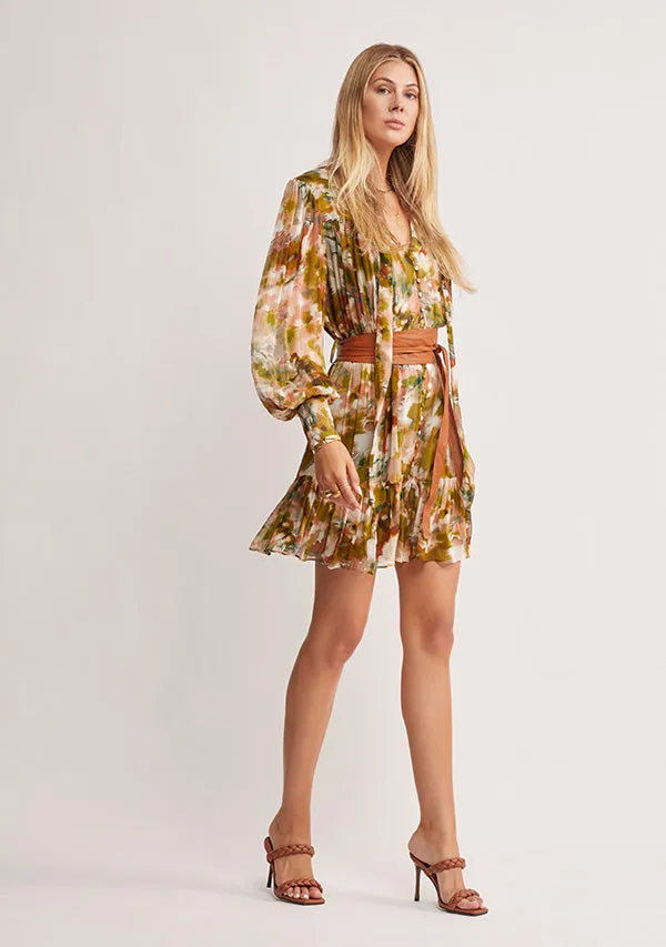 Abstract Botanica Mini Dress sold by Mosthelabel product image thumbnail 5
