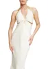 Ethereal Frill Midi Dress sold by Mosthelabel