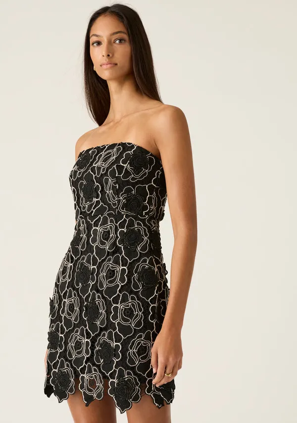 Dahlia Lace Mini Dress sold by Mosthelabel product image thumbnail 3