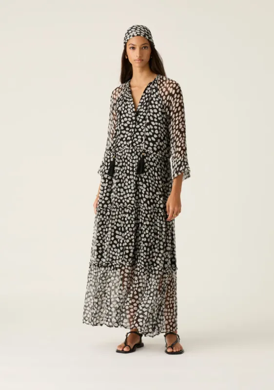 Ava Spots Midi Dress sold by Mosthelabel
