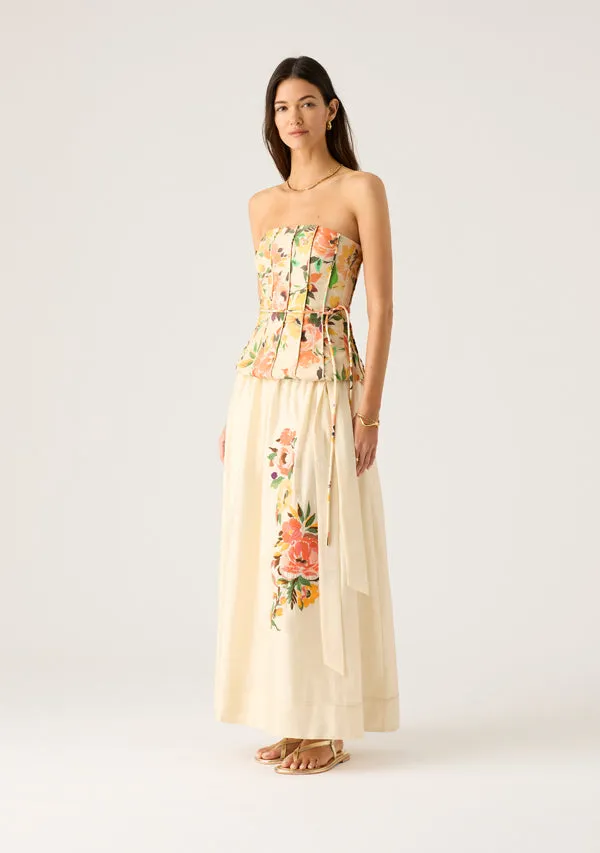 Soleil Midi Skirt sold by Mosthelabel product image thumbnail 3