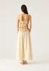 Soleil Midi Skirt sold by Mosthelabel