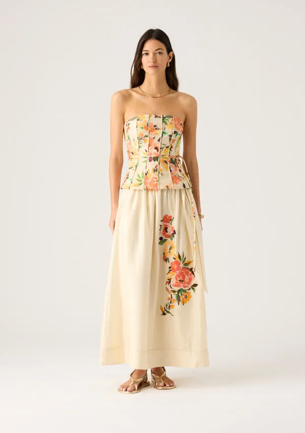 Luciana Strapless Top sold by Mosthelabel