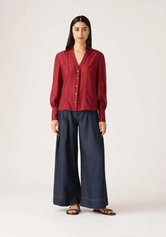 Astra Blouse sold by Mosthelabel