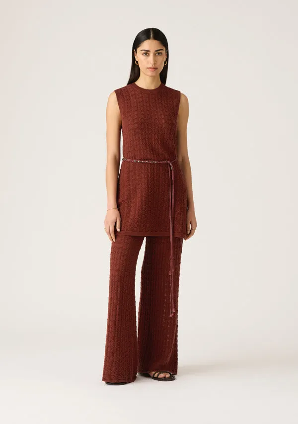 Selene Knit Top sold by Mosthelabel