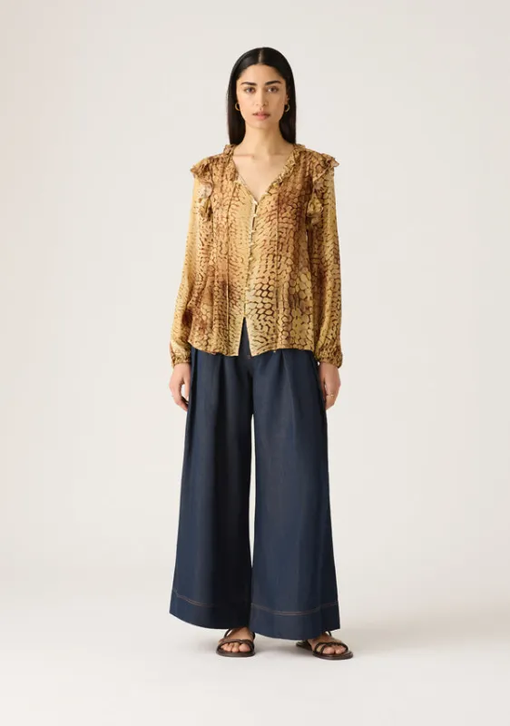 Simone Blouse sold by Mosthelabel