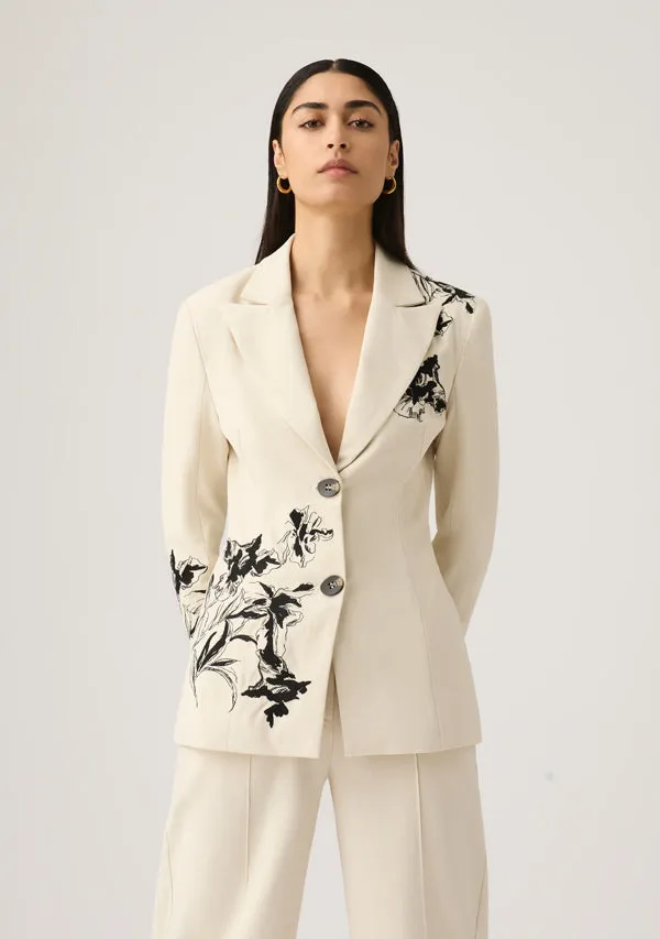 Lis Embroidery Blazer sold by Mosthelabel product image thumbnail 5