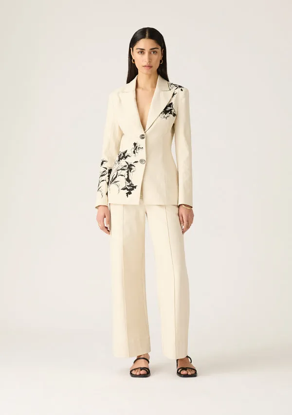 Lis Embroidery Blazer sold by Mosthelabel