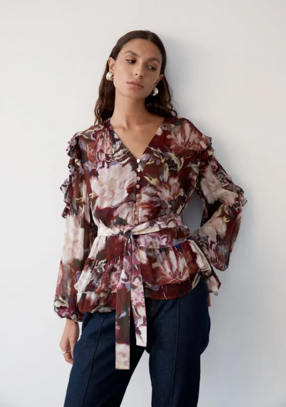 Giselle Blouse sold by Mosthelabel
