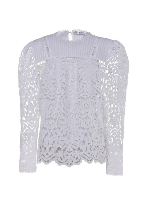 Reverie Lace Top sold by Mosthelabel