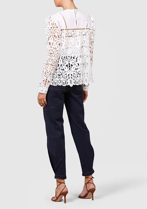 Reverie Lace Top sold by Mosthelabel product image thumbnail 4