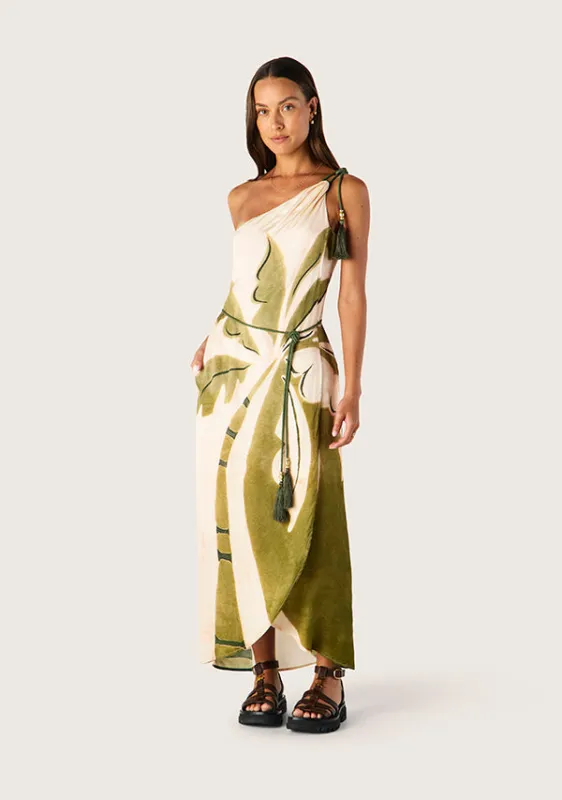 Lorena One Shoulder Dress sold by Mosthelabel