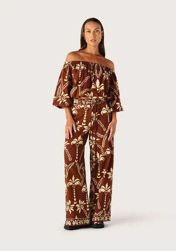 Deia Print Pants sold by Mosthelabel