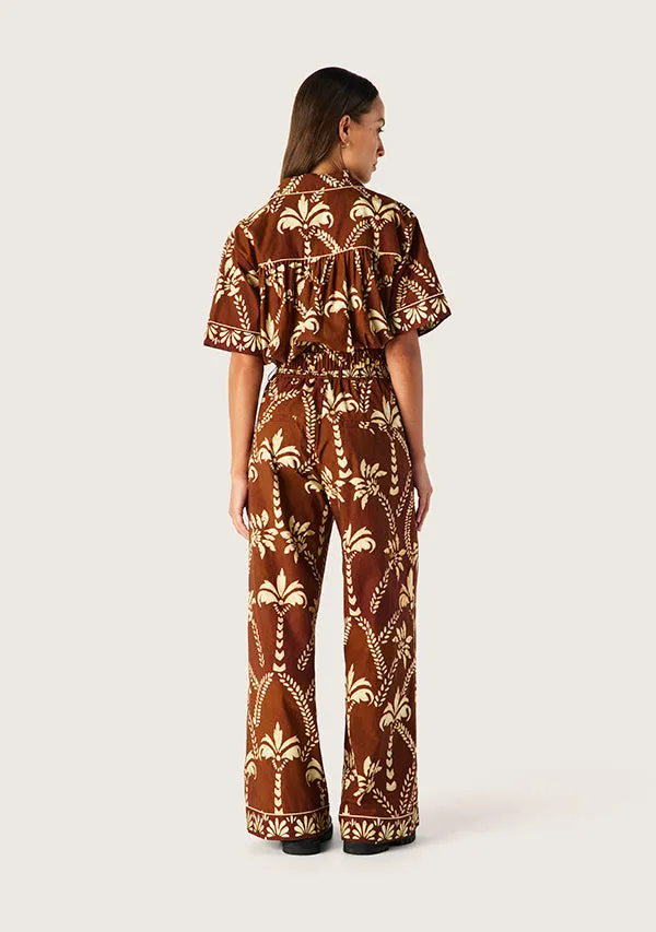 Deia Print Tie Front Shirt sold by Mosthelabel product image thumbnail 4