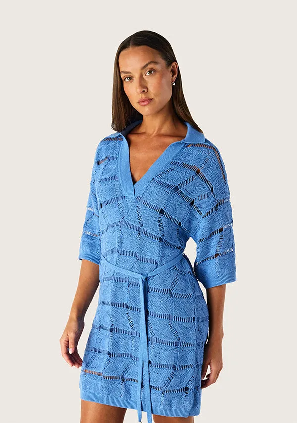 Clara Knit Kaftan Mini Dress sold by Mosthelabel product image thumbnail 3