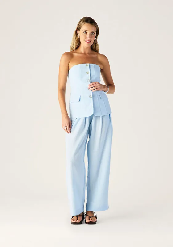 Monaco Suiting Bustier sold by Mosthelabel