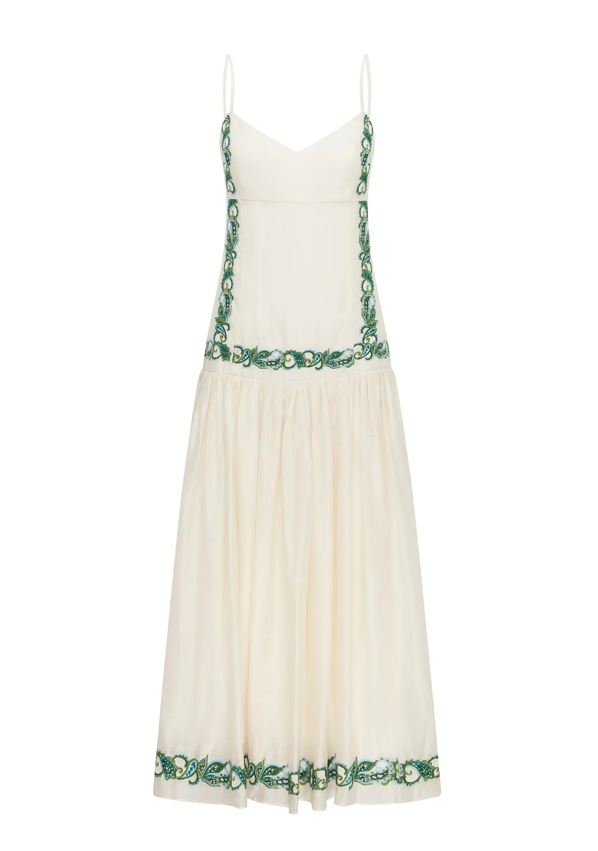 Porto Embroidery Strappy Dress sold by Mosthelabel product image thumbnail 2