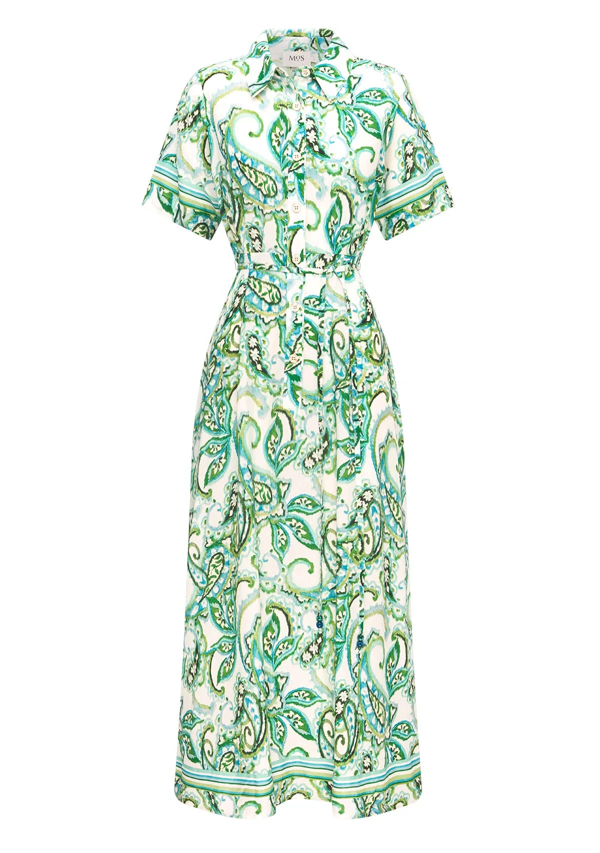Tara Print Shirt Dress sold by Mosthelabel product image thumbnail 2