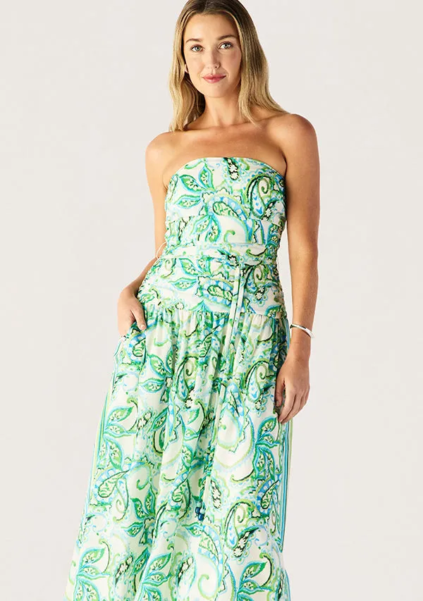 Tara Print Strapless Dress sold by Mosthelabel product image thumbnail 2