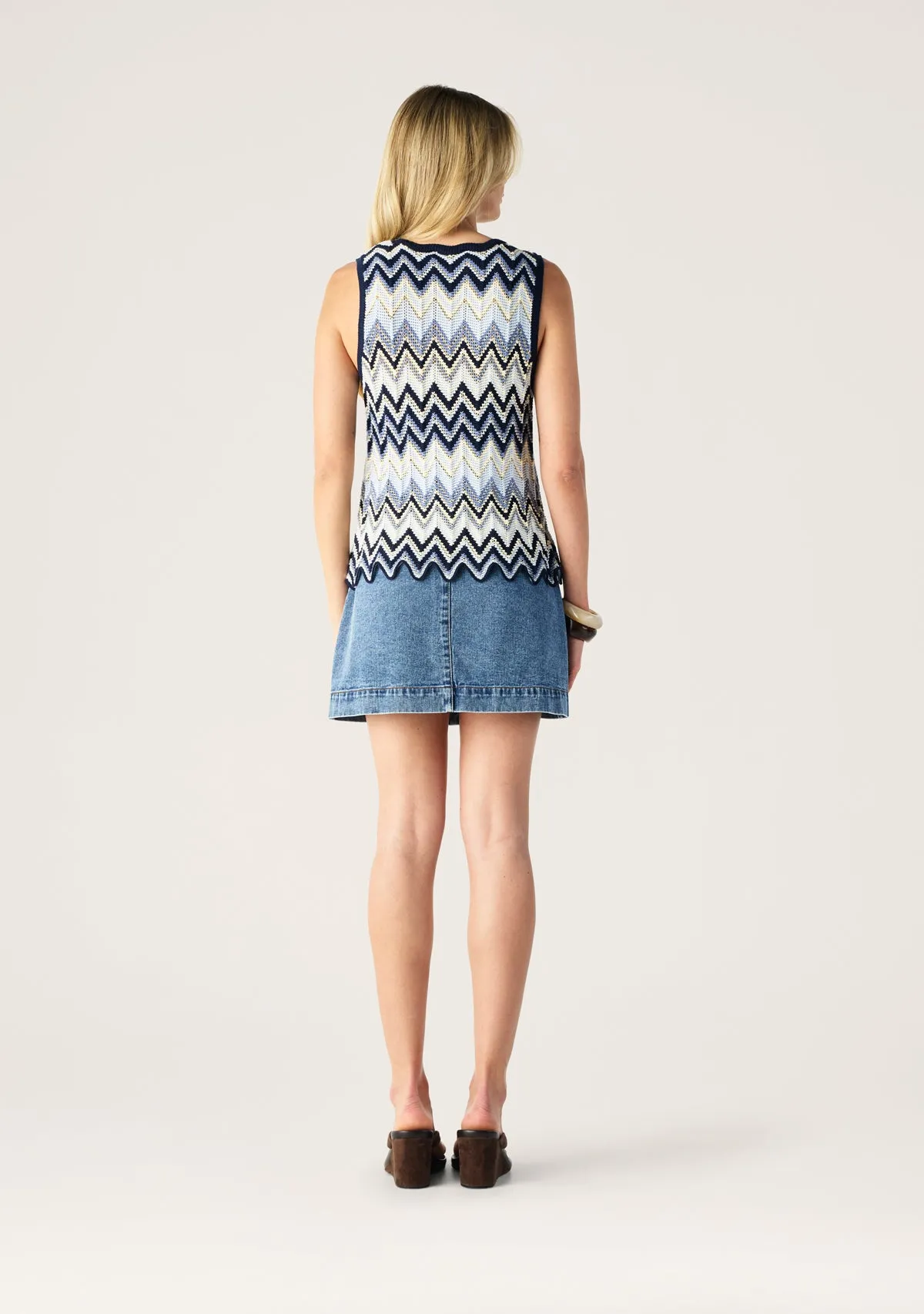 Pulse Knit Tank Top sold by Mosthelabel product image thumbnail 5