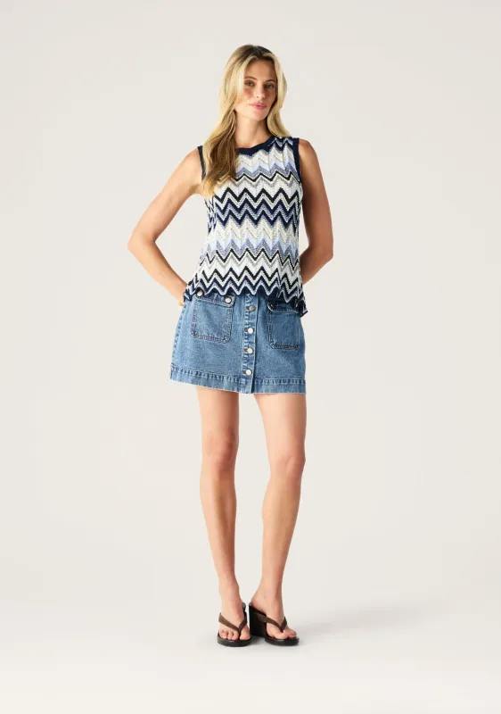 Pulse Knit Tank Top made by Mosthelabel