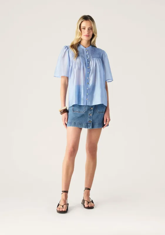 Romy Short Sleeve Blouse made by Mosthelabel