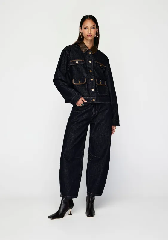 Nia Denim Jacket made by Mosthelabel
