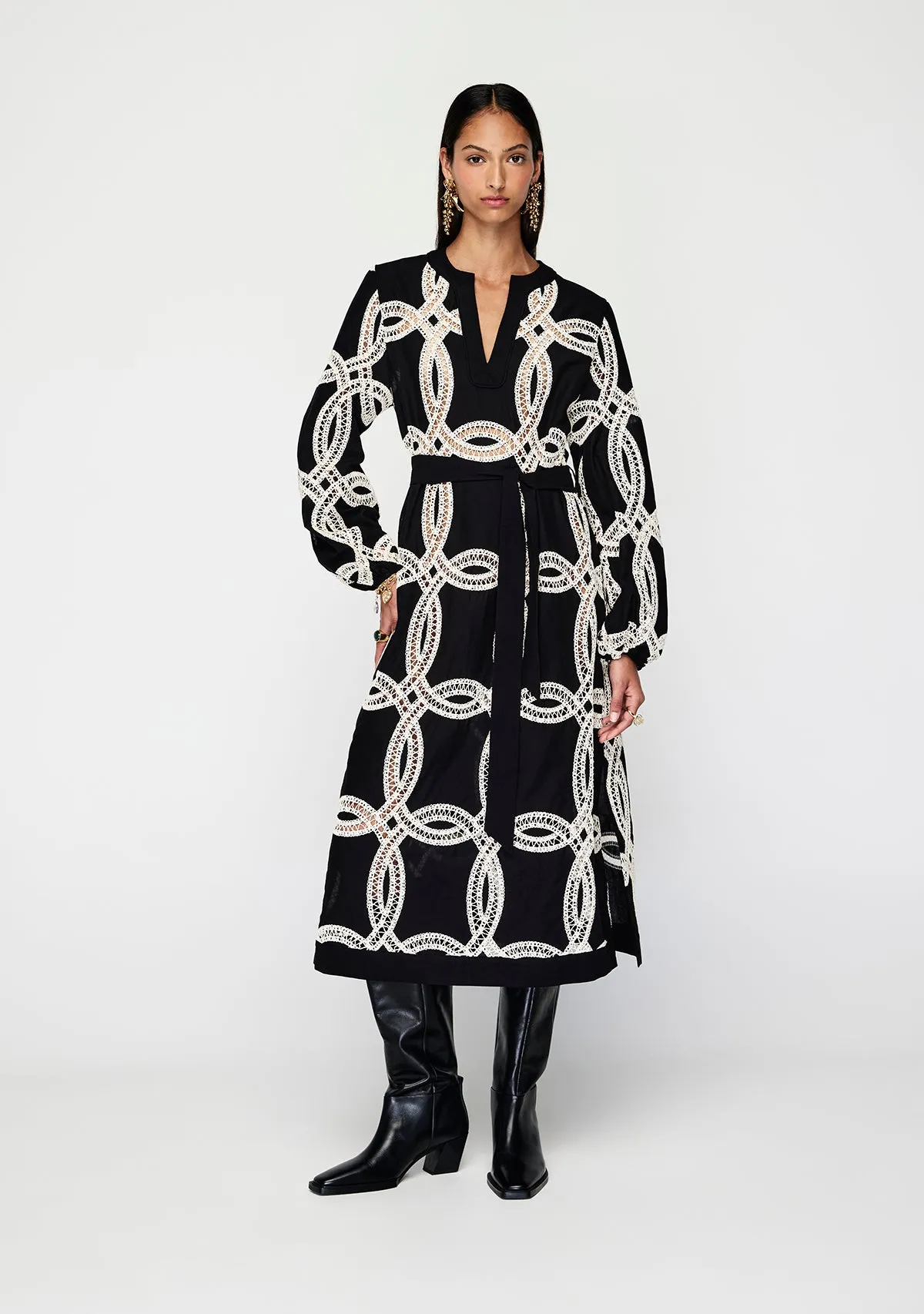 Livia Midi Dress sold by Mosthelabel