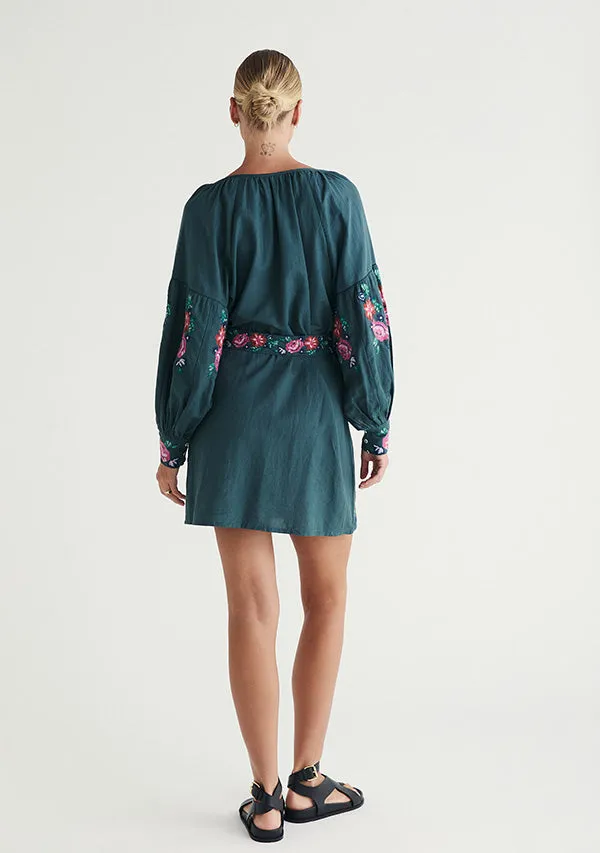 Ophelia Long Sleeve Mini Dress sold by Mosthelabel product image thumbnail 3