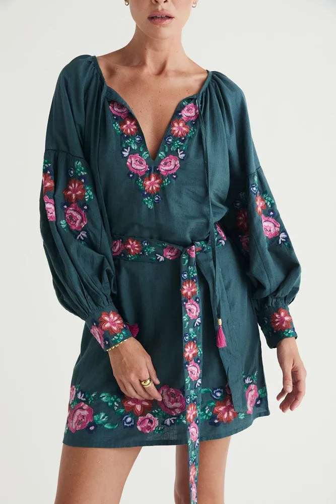 Ophelia Long Sleeve Mini Dress sold by Mosthelabel product image thumbnail 4