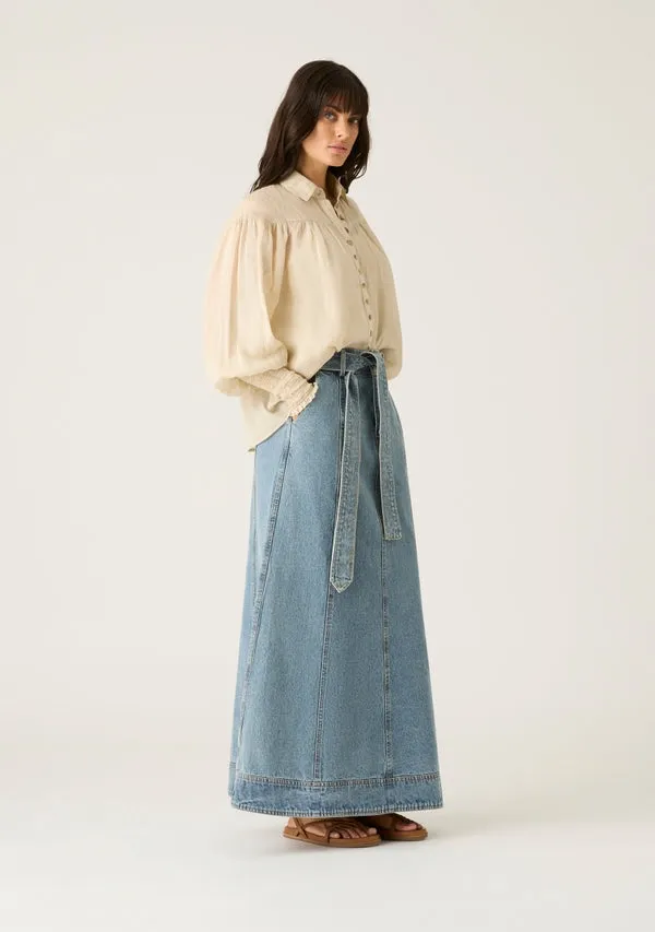 Harper Denim Skirt sold by Mosthelabel product image thumbnail 3