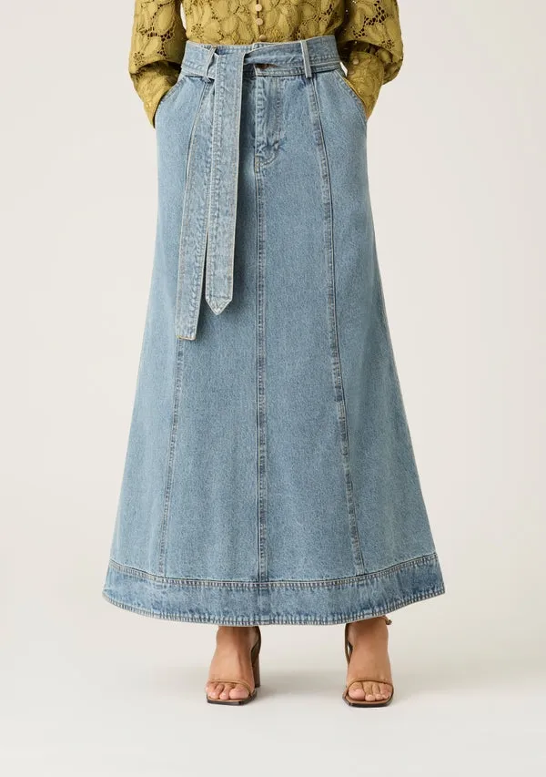 Harper Denim Skirt sold by Mosthelabel product image thumbnail 4