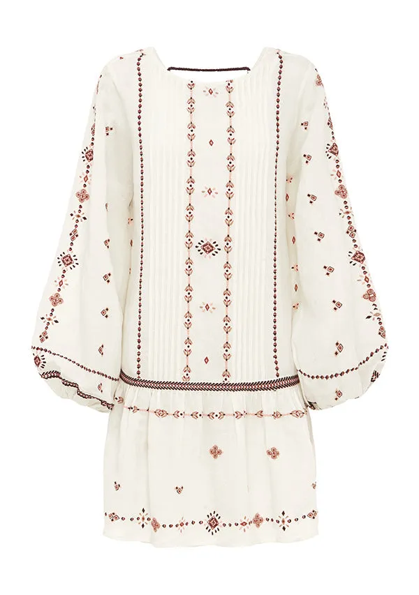 Sabrina Embroidery Mini Dress sold by Mosthelabel product image thumbnail 2