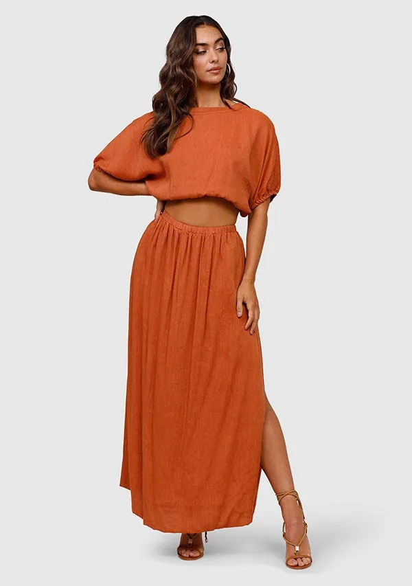 Wanderess Slit Maxi Skirt sold by Mosthelabel product image thumbnail 2