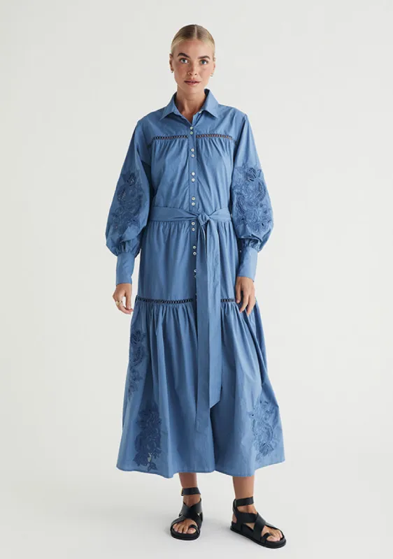 Helia Midi Dress sold by Mosthelabel