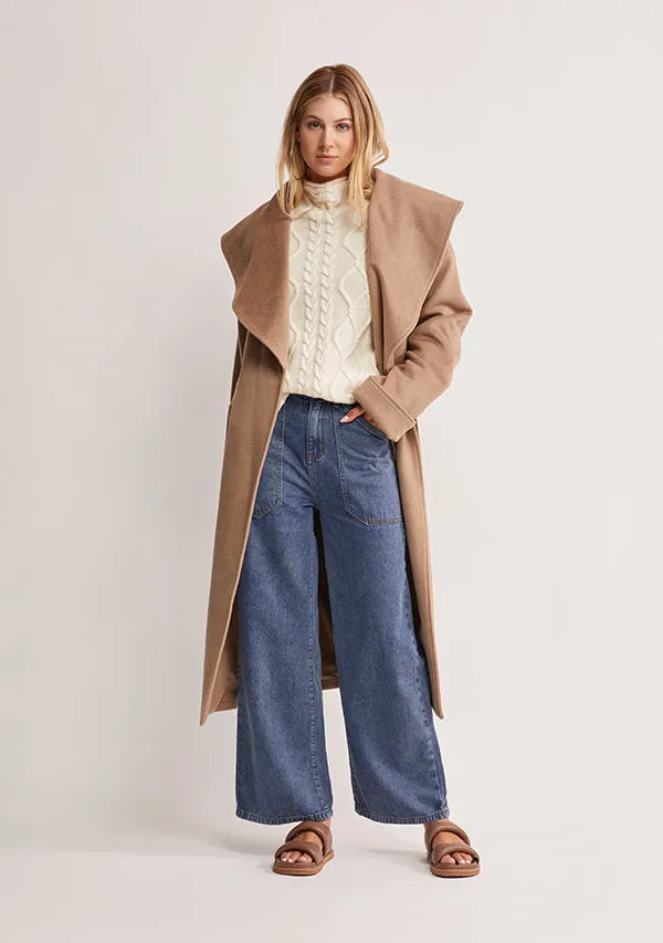 Windswept Robe Coat sold by Mosthelabel product image thumbnail 4