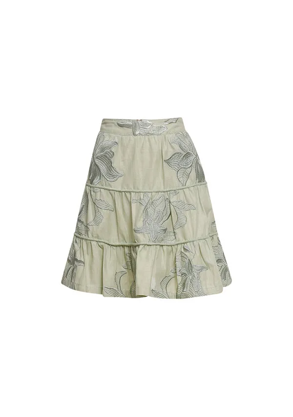 Dreamscape Mini Skirt sold by Mosthelabel product image thumbnail 3