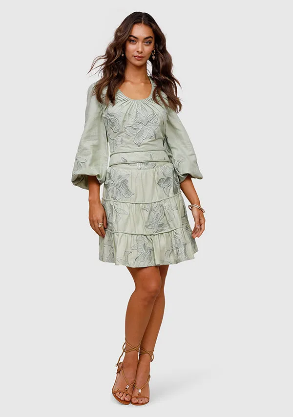 Dreamscape Mini Skirt sold by Mosthelabel product image thumbnail 4