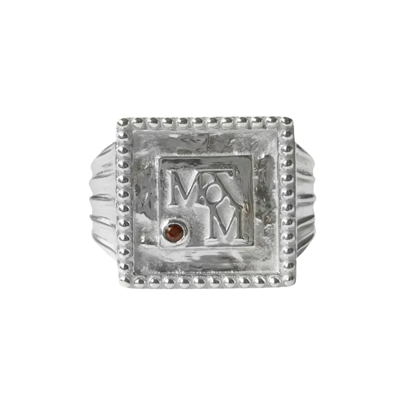 SIGNET RING | SILVER made by Mountain & Moon