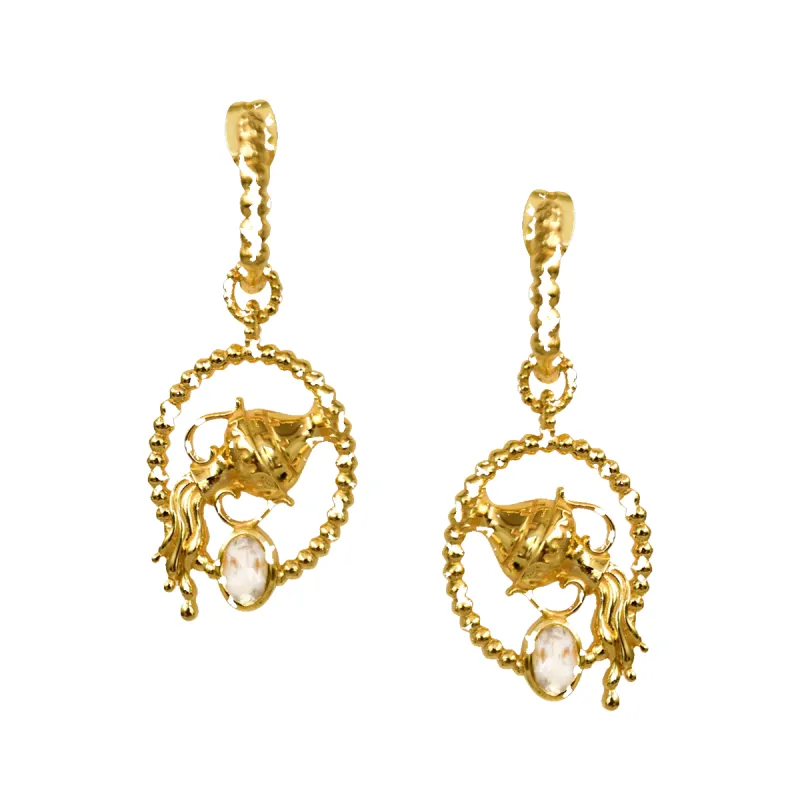 Archive Sale | AQUARIUS Earrings made by Mountain & Moon