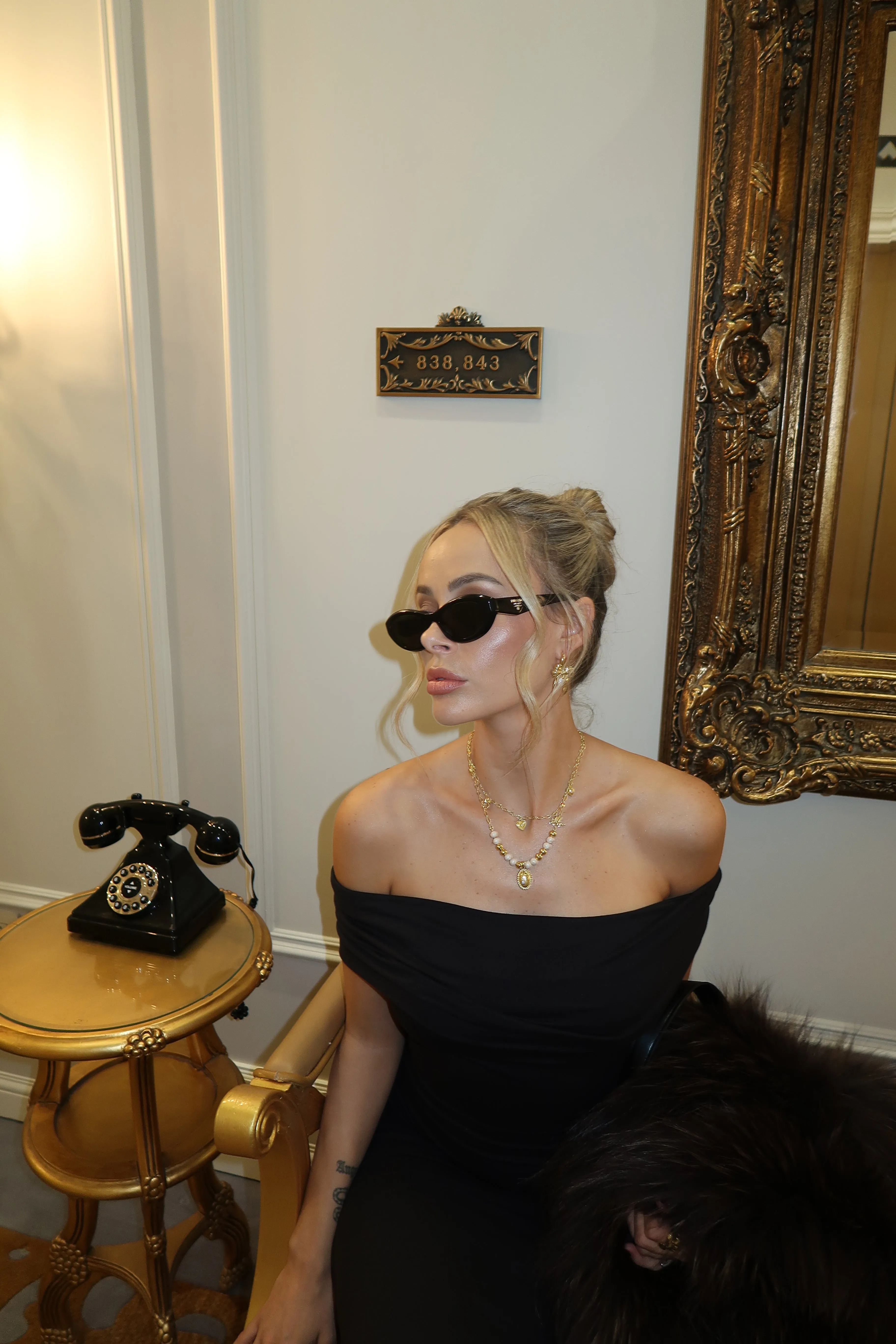 OPHELIA Necklace | Gold sold by Mountain & Moon product image thumbnail 3