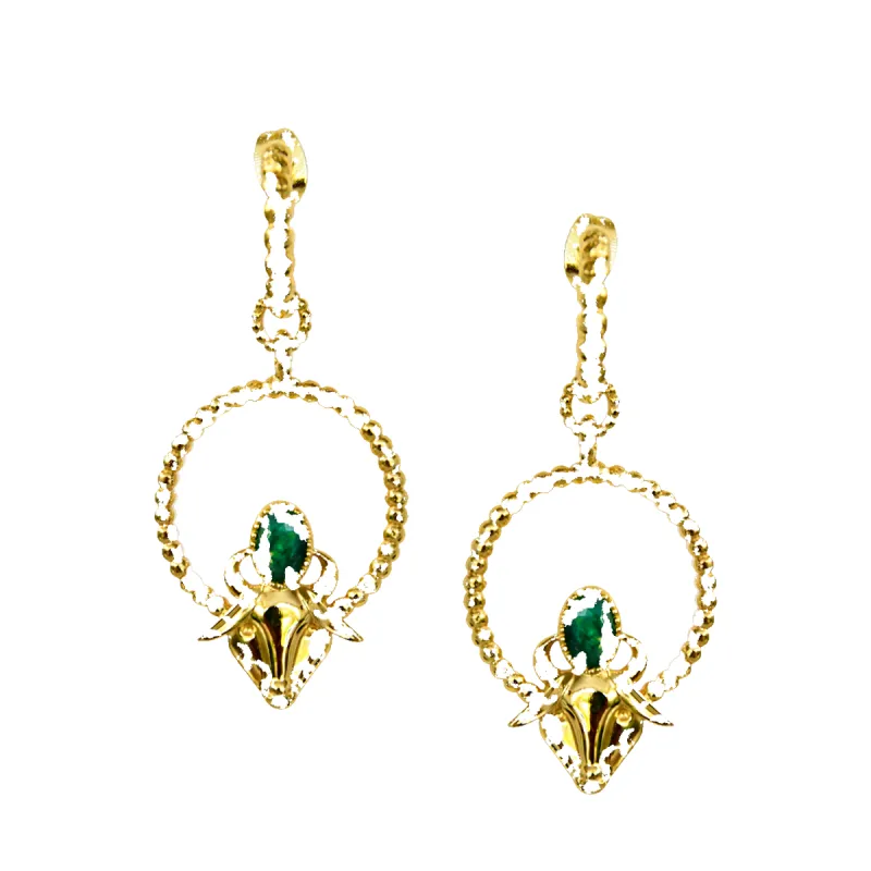 TAURUS Earrings sold by Mountain & Moon