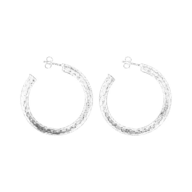 LOLA Hoops | Silver sold by Mountain & Moon