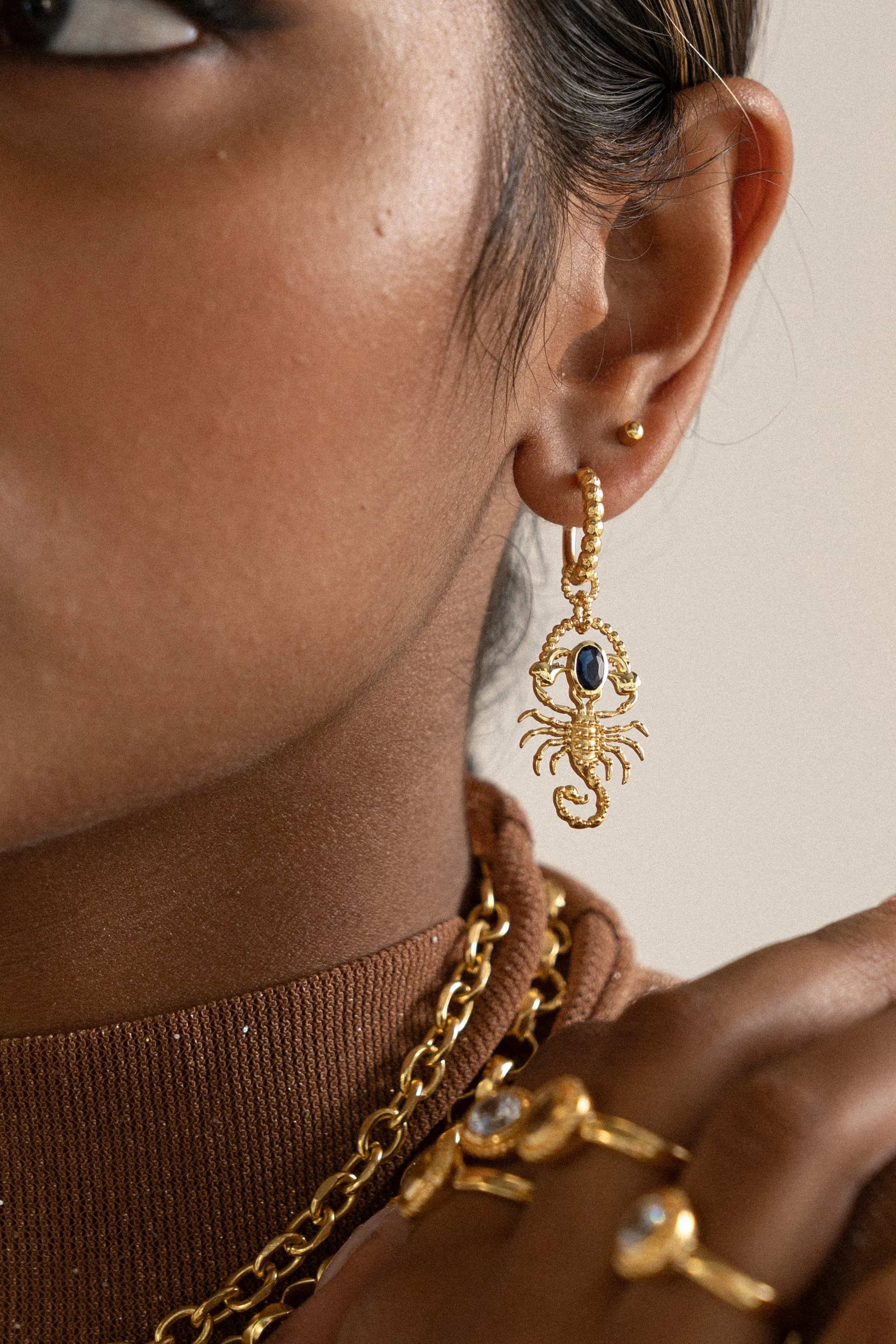 Archive Sale | SCORPIO Earrings sold by Mountain & Moon product image thumbnail 5