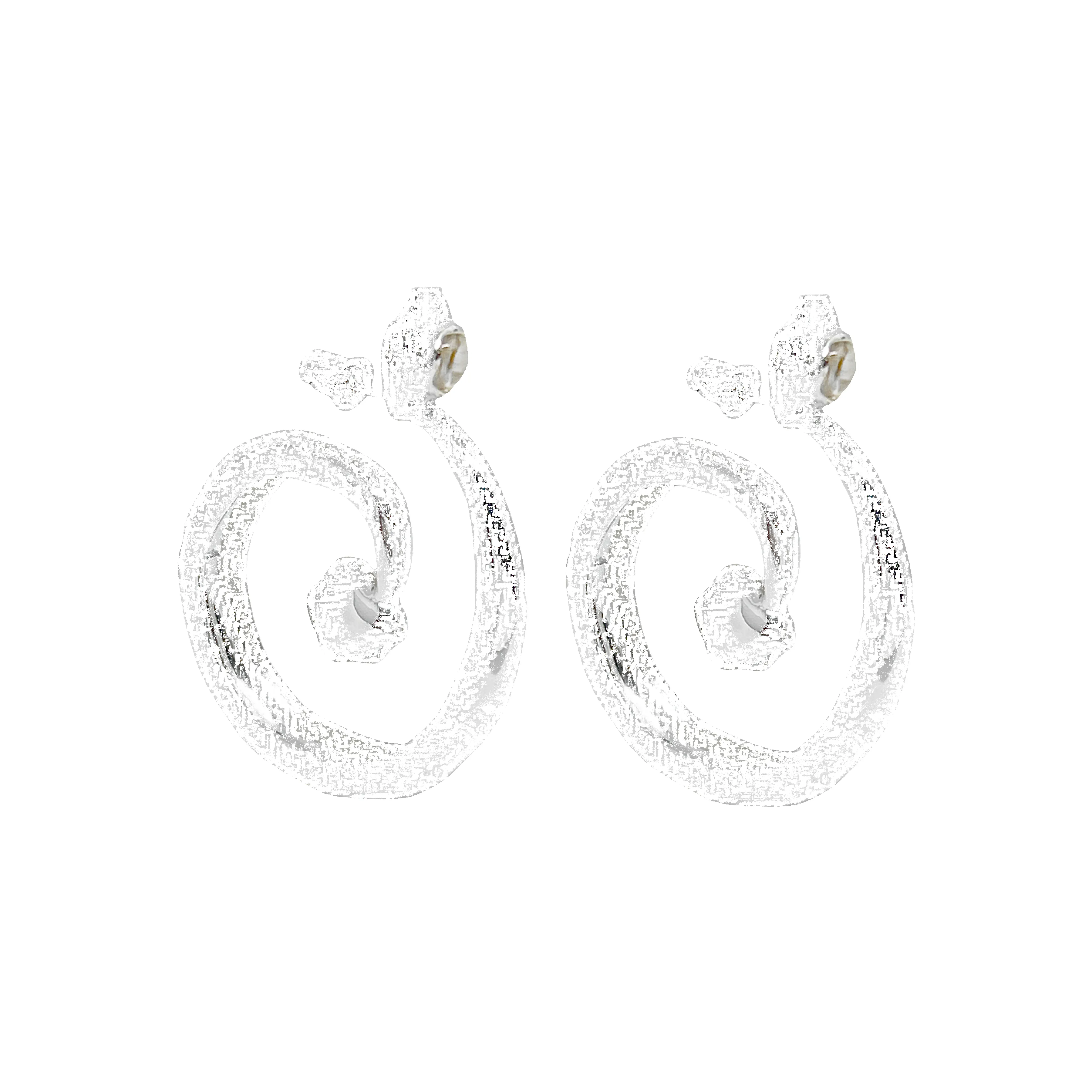 GAIA Earrings | Silver sold by Mountain & Moon