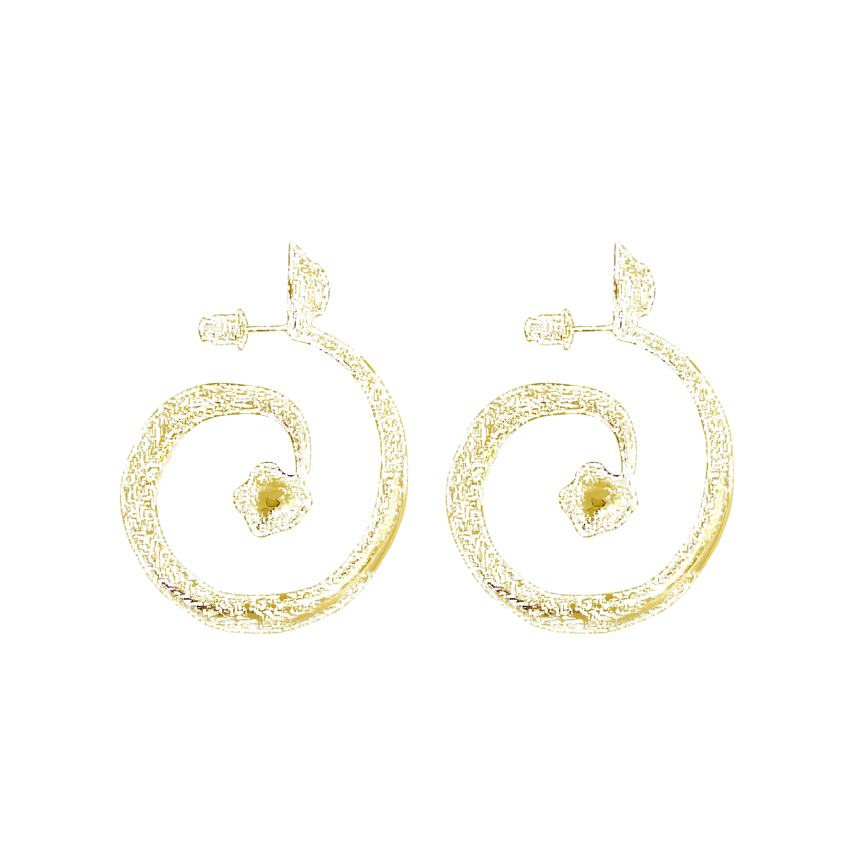 GAIA Earrings | Gold sold by Mountain & Moon product image thumbnail 4