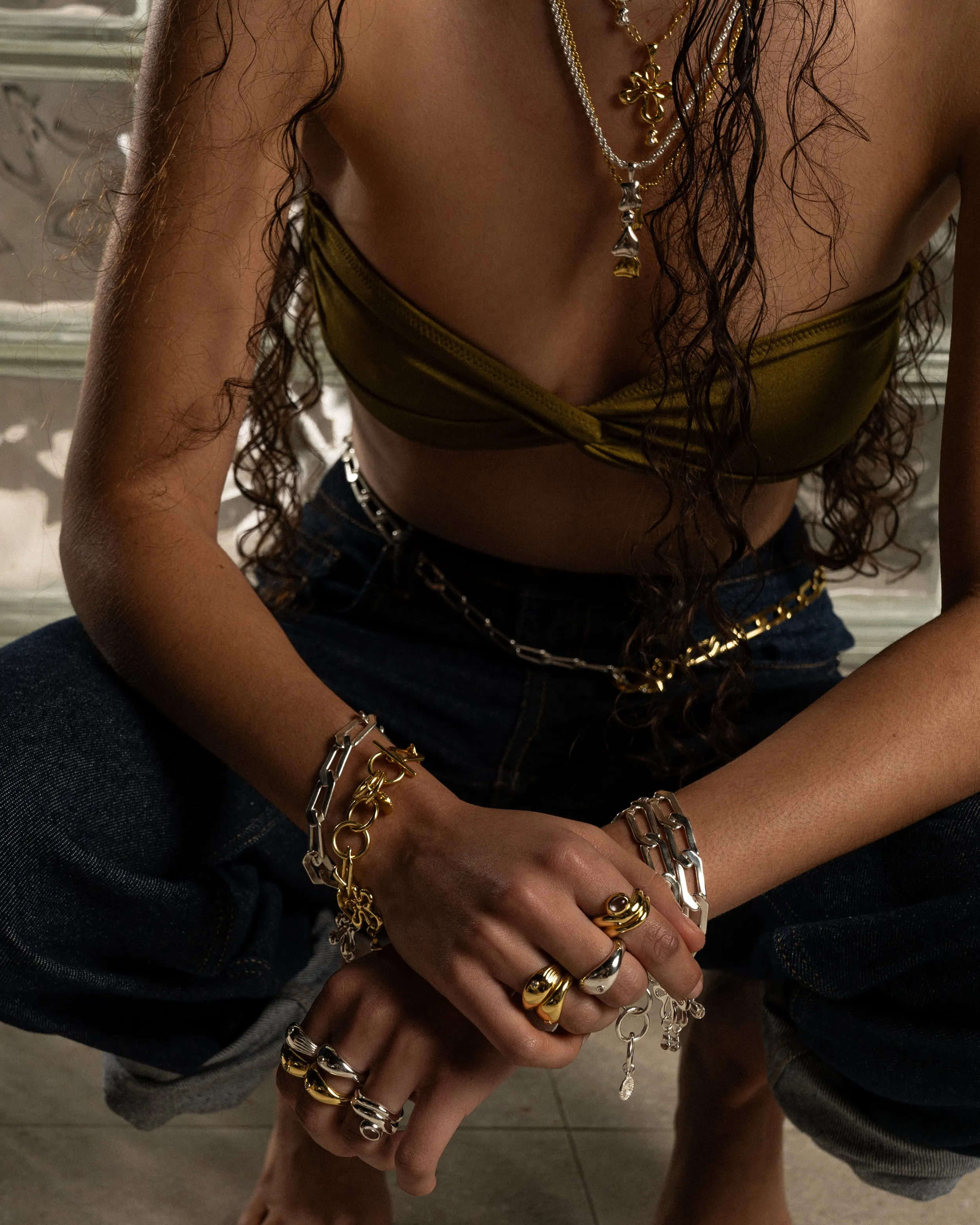 ELODIE Bracelet | Gold sold by Mountain & Moon product image thumbnail 5